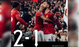 Manchester United naik peringkat setelah bekuk Chelsea