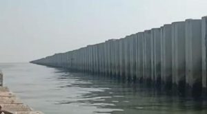 Tanggul beton di Cilincing Jakarta Utara tidak berkaitan dengan Pantai Indah Kapuk