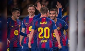Barcelona buntuti Real Madrid usai gebuk Gatafe