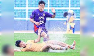 Dendy Sulistyawan bawa Bhayangkara Lampung FC naik peringkat klasemen