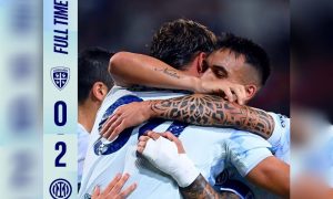 Inter Milan merangkak naik peringkat usai gebuk tuan rumah Cgaliari