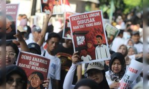 Ribuan orang di Jakarta Timur deklarasi tolak kerusuhan dan penjarahan