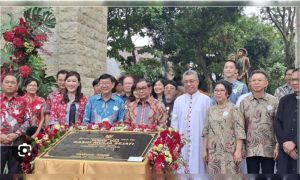 Gubernur Jakarta Pramono Anung resmikan Taman Doa Kasih Mulia Sejati