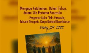Mengapa ketuhanan, bukan tuhan dalam sila pertama Pancasila?