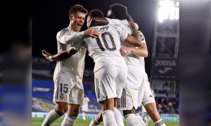 Real Madrid ke puncak klasemen setelah bekuk 9 pemain Gatafe