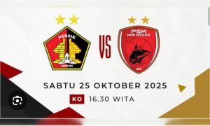 Super League: Persik Kediri vs PSM Makassar di Indosiar Sabtu sore