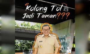 Pramono percantik Jakarta dengan bakal bangun ratusan taman di kolong tol