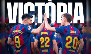 Barcelona ke puncak klasemen usai gilas Alaves di Stadion Camp Nou