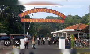 Pegawai Imigrasi dan Pemasyarakatan yang malas dibina di Nusakambangan
