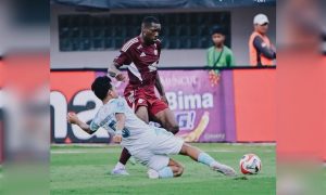 Gilas PSBS Biak di Stadion BJ Habibie Parepare, PSM Makassar melejit