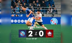 Calvin Verdonk dapat kartu merah ketika Lille tumbang lawan Strasbourg