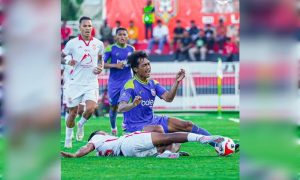 Malut United tertahan setelah diredam Arema FC di Stadion Kie Raha Ternate