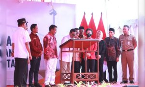 Diresmikan Gubernur Pramono, Tanah Merah diubah jadi Kampung Tanah Harapan