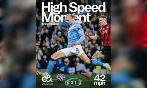 Dua gol Erling Haaland bawa Manchester City naik peringkat