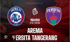 Super League: Arema FC vs Persita Tangerang di Indosiar Selasa sore