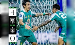 Persebaya Surabaya naik peringkat setelah telan Persijap Jepara