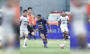Hokky Caraka bawa Persita Tangerang naik peringkat usai tebas Persik Kediri