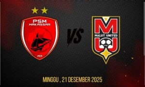 Super League: PSM Makassar vs Malut United di Indosiar Minggu sore