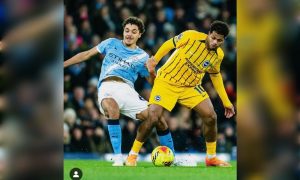 Manchester City tersendat kejar Arsenal setelah ditahan Brighton