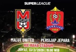 Super League: Malut United vs Persijap Jepara di Indosiar Jumat malam