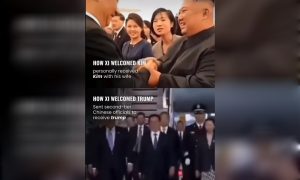 Sambutan Xi Jinping kepada Donald Trump kalah hangat dibanding kepada Kim Jong Un