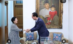 Bahas reunifikasi, penasihat presiden Korea Selatan temui Megawati Soekarnoputri