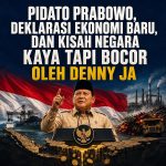 Pidato Prabowo, deklarasi ekonomi baru, dan kisah negara kaya tetapi bocor