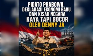 Pidato Prabowo, deklarasi ekonomi baru, dan kisah negara kaya tetapi bocor