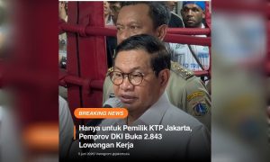 Pemerintah buka ribuan lowongan kerja untuk warga ber-KTP Jakarta, digaji UMR