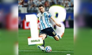Lionel Messi jadi pencetak gol terbanyak di Piala Dunia