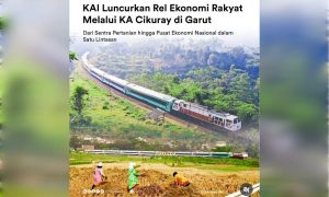 PT Kereta Api Indonesia luncurkan rel ekonomi rakyat KA Cikuray di Garut