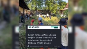 Madiun jadikan Rutan Belanda tempat penahanan Tan Malaka sebagai destinasi wisata