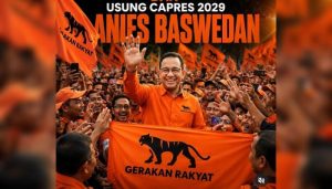 Partai Gerakan Rakyat resmi terdaftar, Anies Baswedan maju di Pilpres bergema