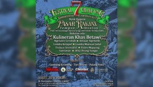 Festival Ciliwung diramaikan Pasar Rakjat Tempo Doeloe Sabtu 25 Juli 2026