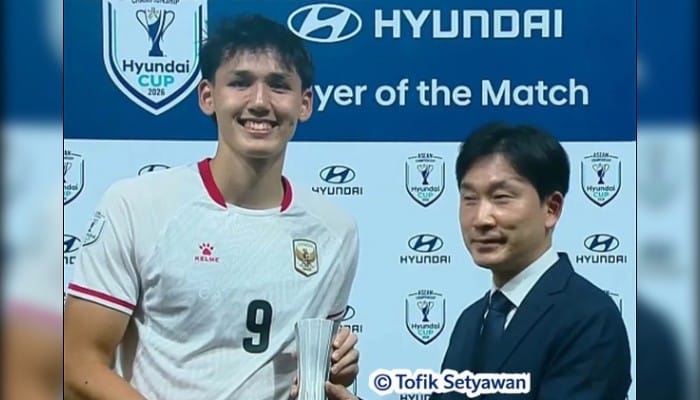Piala AFF 2026: Mitchell Baker pemain terbaik setelah cetak tiga gol ke gawang Kamboja