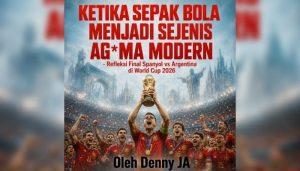 Ketika sepak bola menjadi sejenis agama modern